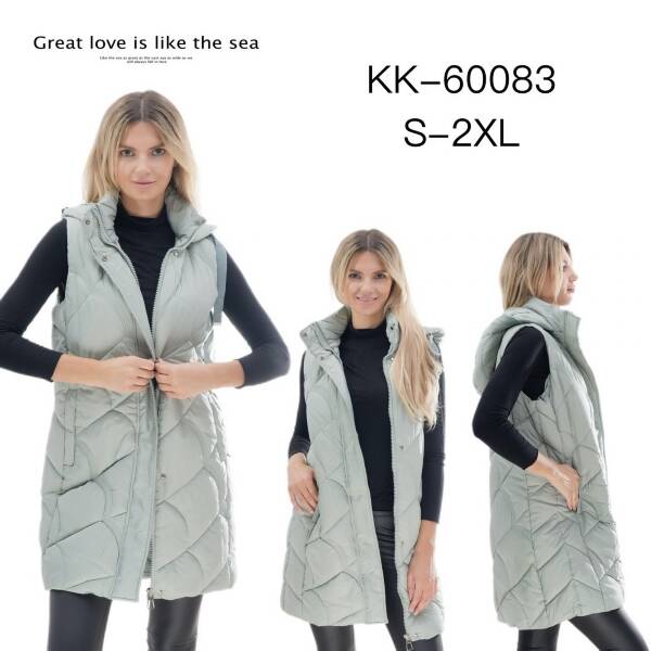 Kamizelka damkie Roz S-2XL, 1 Kolor Paczka 5 szt 1